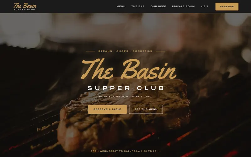 The top of the Ember sample page